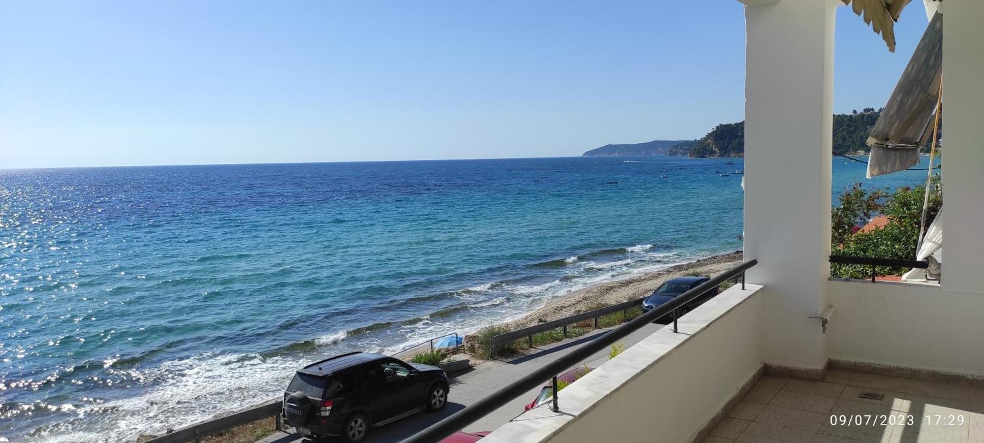 Seaside Beach House Siviri Bagian luar foto