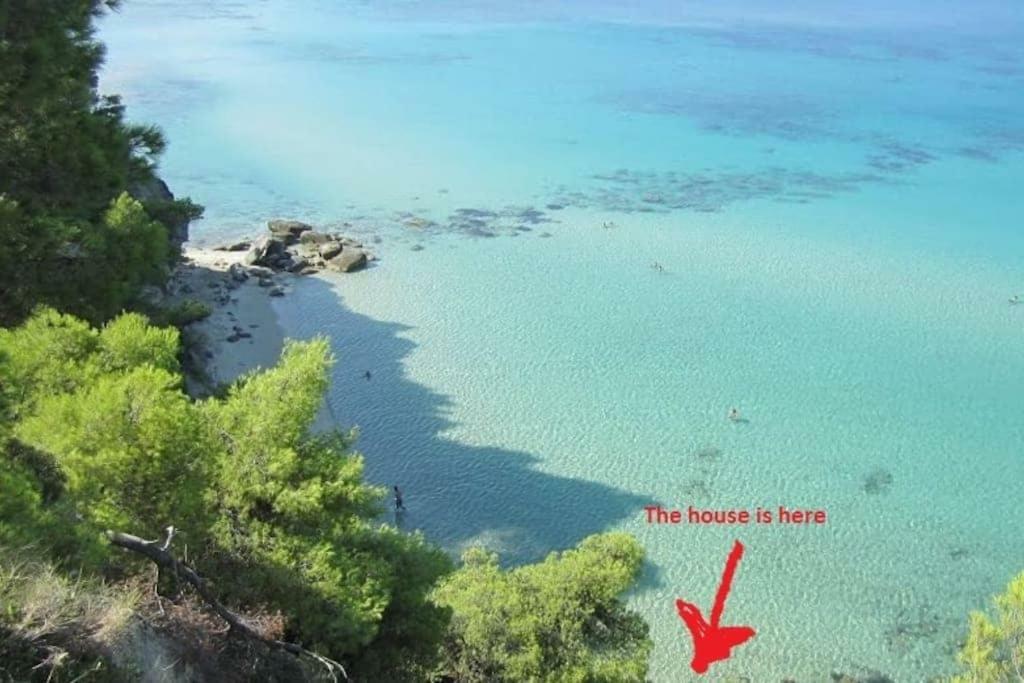 Seaside Beach House Siviri Bagian luar foto