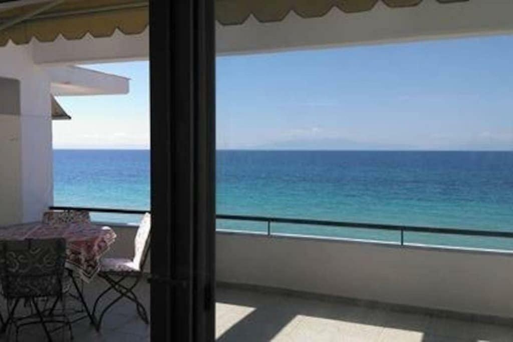 Seaside Beach House Siviri Bagian luar foto