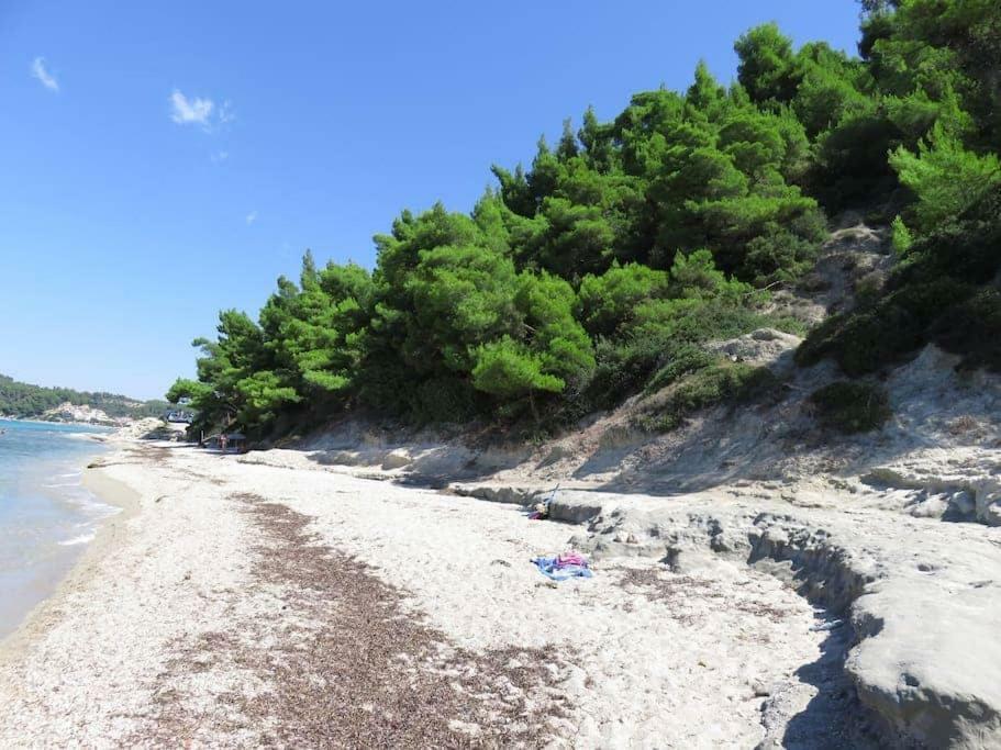 Seaside Beach House Siviri Bagian luar foto