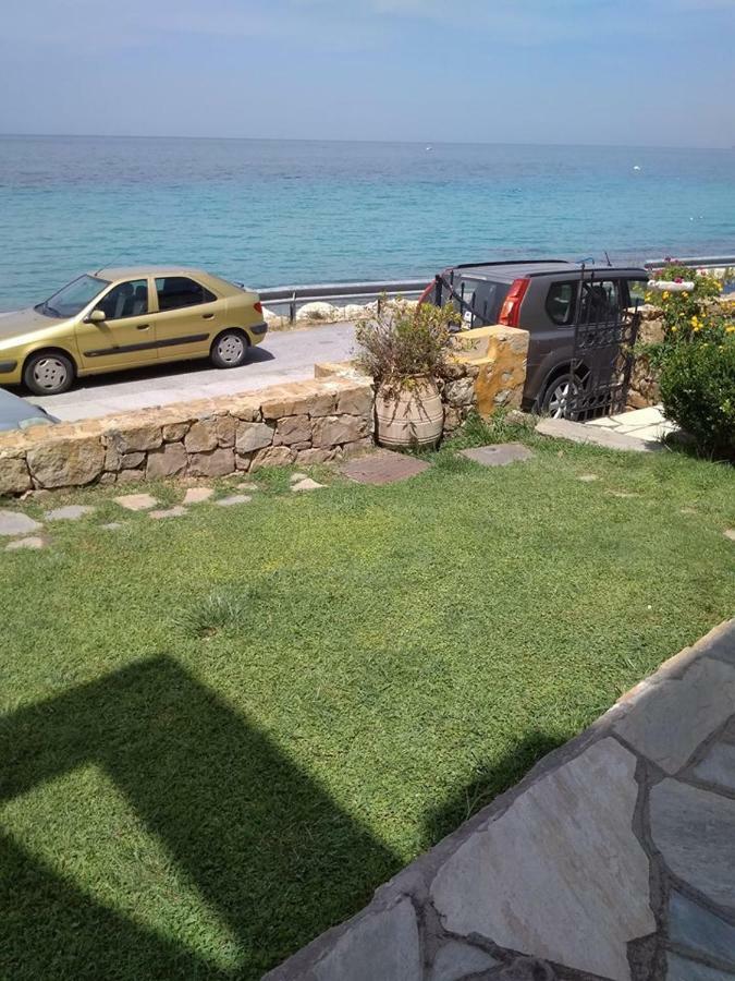 Seaside Beach House Siviri Bagian luar foto